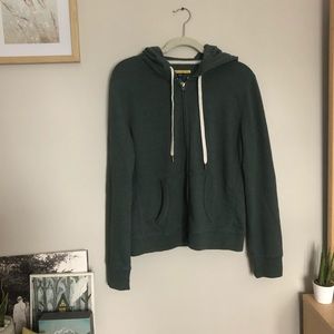 Green Zip Hoodie Prince & Fox 🌲🦊